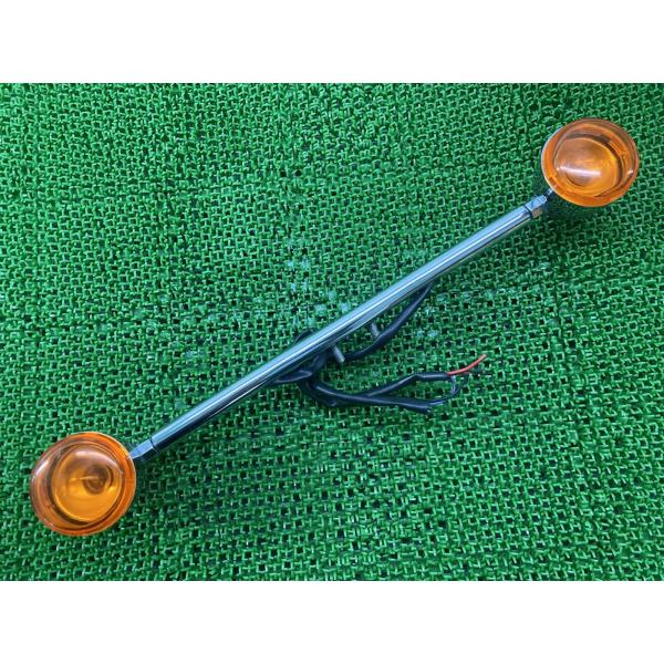 スポーツスター フロントウインカー ハーレー 純正 中古 バイク 部品 XL883 XL1200 移...