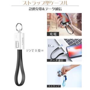 iPhone 充電ケーブル 短い 充電器 コー...の詳細画像1