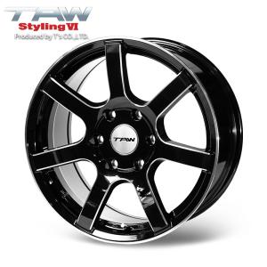 200系ハイエース ホイール タイヤ TAW Styling6 18X8.0J +37 6H139.7