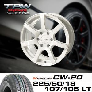 200系ハイエース ホイール タイヤ TAW Styling6 18X8.0J +37 6H139.7
