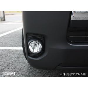 200系ハイエース 4型純正タイプLEDヘッドライト マットブラック