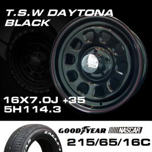 TSW DAYTONA クローム 16X7J+35 5穴114.3 ホイール4本セット