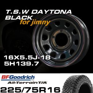新型 ジムニー ホイール TSW デイトナクローム 16X5.5J-18 ホイール4本