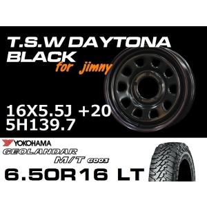 新型 ジムニー ホイール TSW デイトナブラック 16X5.5J+20 TOYO OPEN