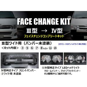 ハイエース 200系 4型純正タイプ フォグランプ（S-GL DX ワゴンGL