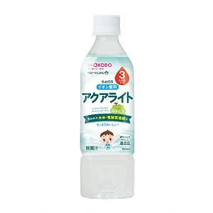 和光堂 ベビーのじかん アクアライト白ぶどう 500ml×24本 ベビー飲料の商品画像