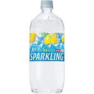 [炭酸水] サントリー 天然水 スパークリング レモン 強炭酸 1050ml ×12本｜tsecstore