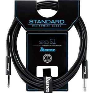 Ibanez アイバニーズ スタンダード ギター/ベース用ケーブル 10ft ストレート-ストレートプラグ SI10