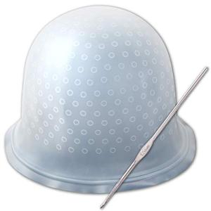 穴あけ不要 失敗しないガイド付 ハイライトキャップ 現役美容師監修 穴あき済み