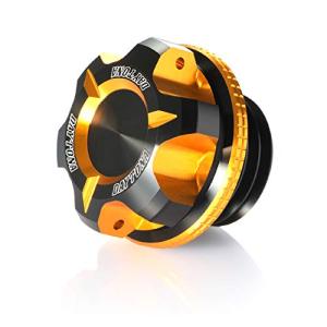 デイトナ PREMIUM ZONE  バイク用 オイルフィラーキャップ M24XP3.0ゴールド 91897