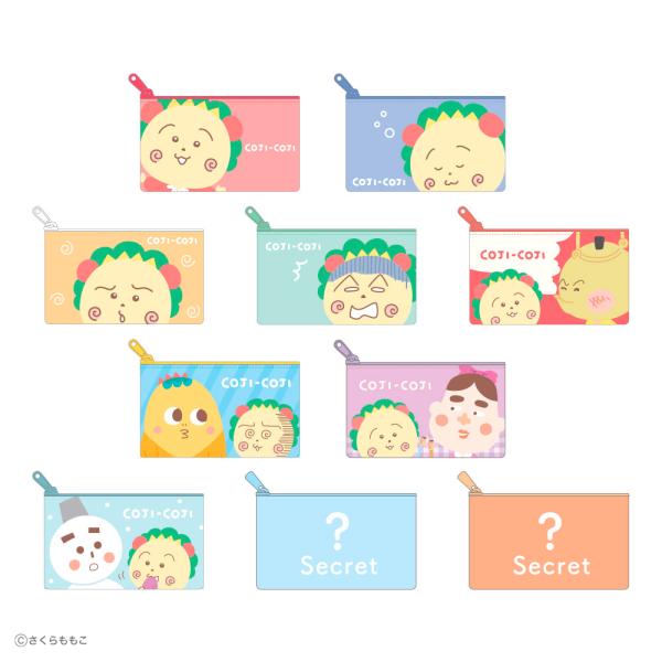 【予約】〈BOX〉コジコジ　シークレットフラットミニポーチ　ティーズファクトリー　
