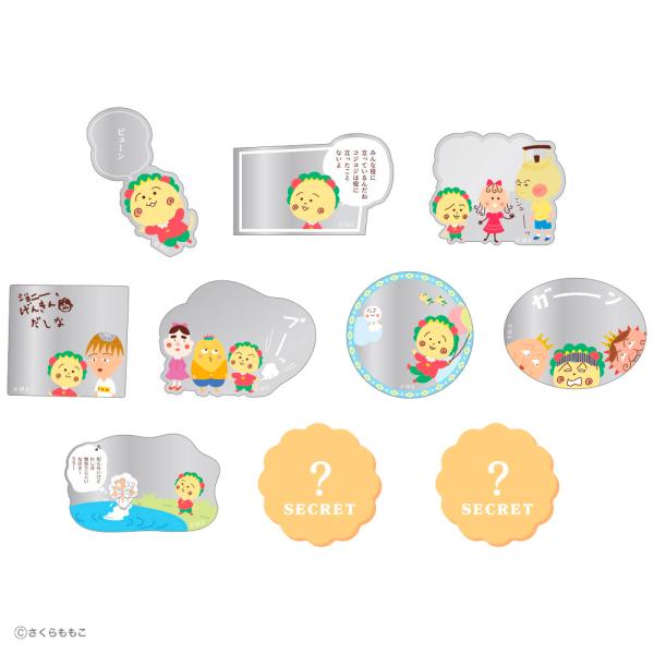 【予約】〈BOX〉コジコジ　シークレットアクリルミラーシール　ティーズファクトリー　