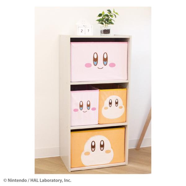 星のカービィ　ぬいぐるみストレージBOX　Lサイズ　ティーズファクトリー