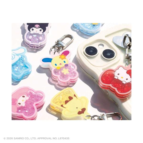 ティーズファクトリー サンリオ キャラクターズ シークレットホロキラ キーホルダー BOX 10個入...