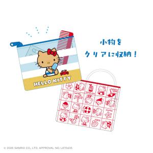 日焼け キティ グッズ ミニポーチ サンリオ ...の詳細画像1