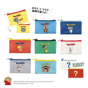 【予約】トム＆ジェリー フラットミニポーチ〈BOX〉ティーズファクトリー｜tsfa-shop