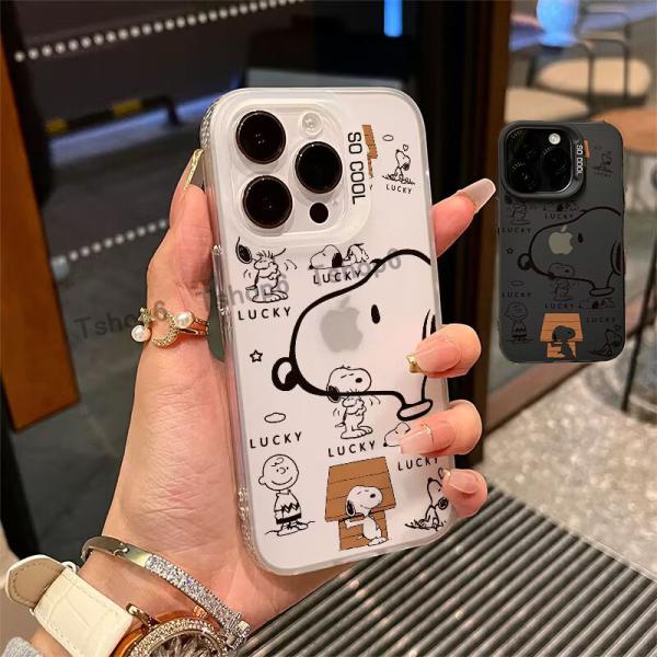 全機種対応 携帯保護 耐衝撃 お洒落 可愛い スマホケース スヌーピー Snoopy iPhoneケ...