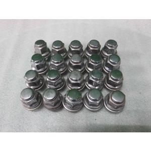 【中古】トヨタ純正 アルミホイール用 平面座ナット M12 ×P1.5 全長37mm 21HEX 20個 一台分 セット