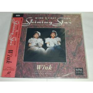 （ＬＤ：レーザーディスク）Ｗｉｎｋ　ファースト・ライヴ　Shining Star【中古】｜tsk-yafooten