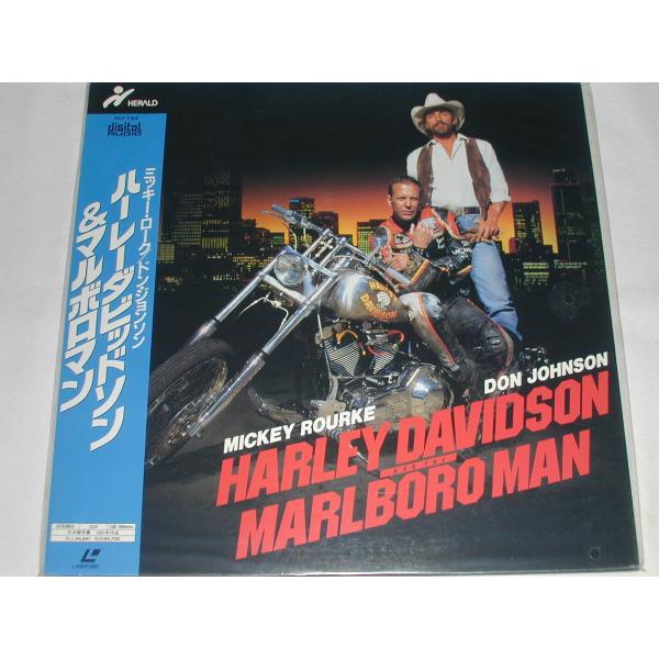 （ＬＤ：レーザーディスク）ハーレーダビッドソン＆マルボロマン 監督：サイモン・ウィンサー [未開封]