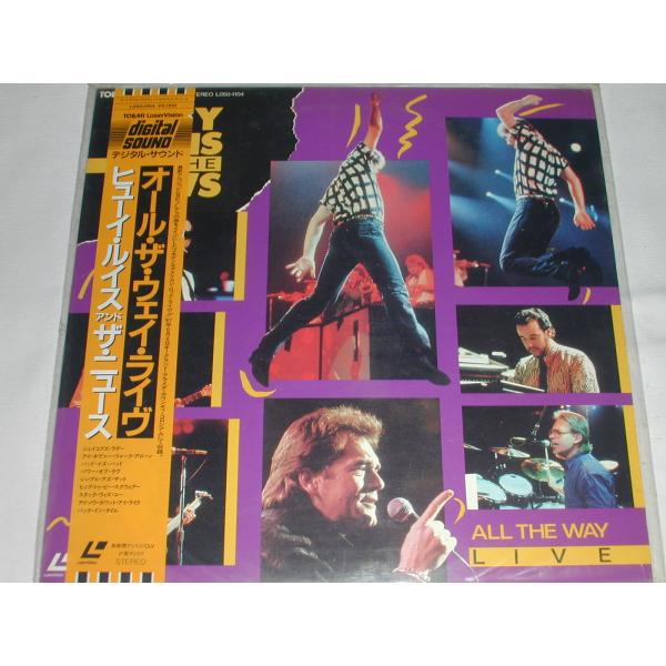 （ＬＤ：レーザーディスク）ヒューイ・ルイス アンド ザ・ニュース／オール・ザ・ウェイ・ライヴ【中古】