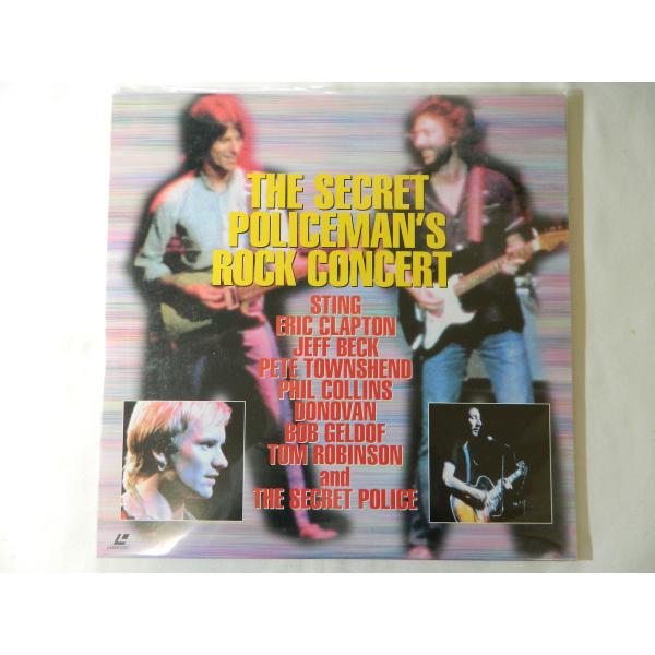 （ＬＤ：レーザーディスク）ザ・シークレット・ポリスマン・ロック・コンサート 【中古】