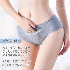 サニタリーショーツ 3枚入 レディース 綿 ス...の詳細画像1