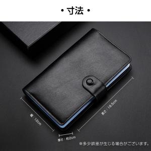 カードケース メンズ レディース 大容量 名刺...の詳細画像4