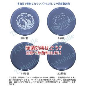 折り畳み 紫外線殺菌灯 UVC除菌器 ライト ...の詳細画像1