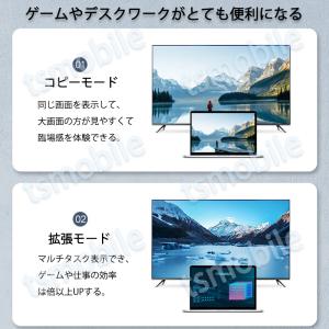 HDMI端子対応 映像ケーブル 1.5m オス...の詳細画像3