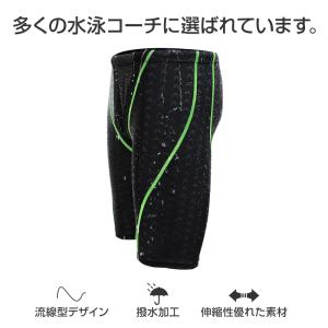 競泳水着 メンズ 男の子 ハーフパンツ フィッ...の詳細画像2