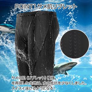 競泳水着 メンズ 男の子 ハーフパンツ フィッ...の詳細画像3