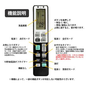 照明 リモコン 互換 代用 予備 汎用 ライト...の詳細画像3