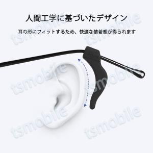 メガネズレ防止耳掛け 眼鏡ストッパー シリコン...の詳細画像1