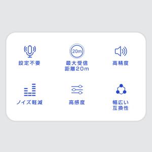 ワイヤレスマイク ピンマイク 3.5mm li...の詳細画像1