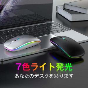 マウス ワイヤレス 静音 薄型 コードレス B...の詳細画像2
