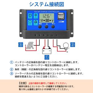 ソーラーチャージコントローラー 40A ソーラ...の詳細画像4