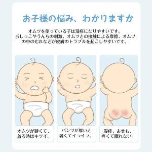 トレーニングパンツ 6層 3枚セット 90 1...の詳細画像2