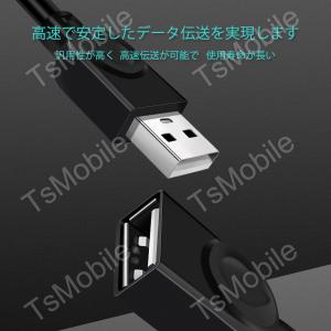 USB延長ケーブル 1m USB2.0 延長コ...の詳細画像1