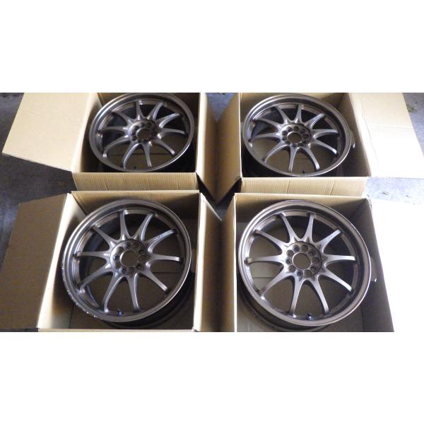鍛造！軽量！RAYS ボルクレーシングCE28　17x7.5J ET50 100-5h ４本セット ...