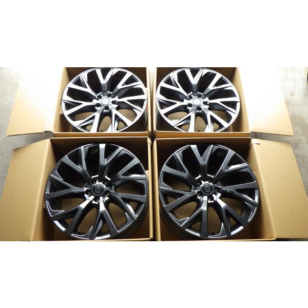 新車外し クラウンエステート 純正 21インチ 8.5J +35 PCD114.3 5H 4本セット...