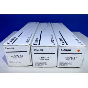 Canon　純正　トナーカートリッジ　NPG-57 3本セット 越谷発】純正未使用品【CANON】NPG-57 トナーカートリッジ