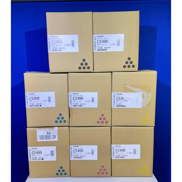 【越谷発】【RICOH】 Pro Pトナー C5300（K×2 C×2 M×2 Y×2）４色合計８本...
