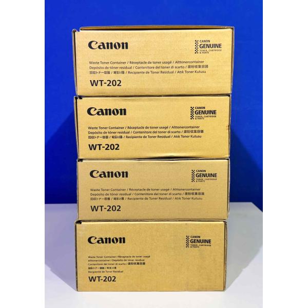 【越谷発】【CANON】純正未使用品  WT-202  廃トナー回収容器  ★ ４本セット ★ （3...