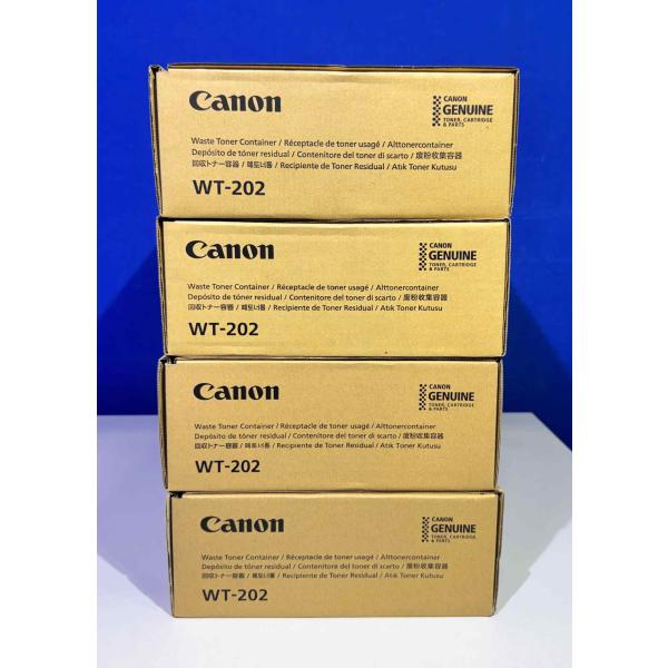 【越谷発】【CANON】純正未使用品  WT-202  廃トナー回収容器  ★ ４本セット ★ （3...