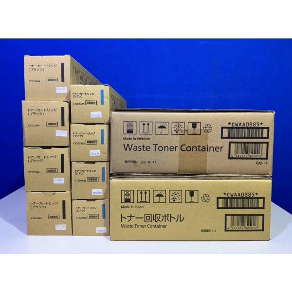 【越谷発】【FUJIFILM】 純正未使用トナー CT202484/CT202485（K×4 C×4...