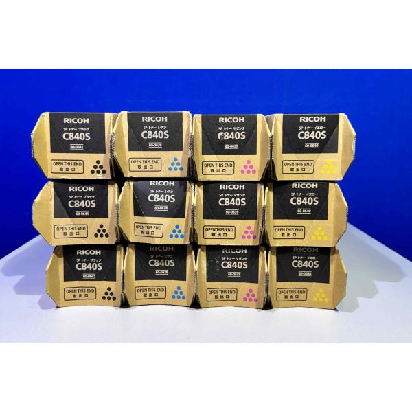 【越谷発】【RICOH】☆ RICOH　SP トナー C840S （ K×3 C×3 M×3 Y×3...