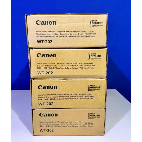 【越谷発】【CANON】純正未使用品  WT-202  廃トナー回収容器  ★ ４本セット ★ （3...