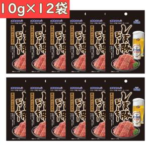 オキハム オリオン ビール しま豚ジャーキー 10g×12袋 黒胡椒・ビール酵母入り オ沖縄ハム おつまみ 酒の肴 珍味
