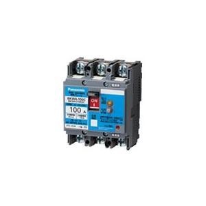 BKWA31003C Panasonic 送り回路用 分岐回路用ブレーカ 漏電ブレーカ フレーム：100AF 形名：BKWA-100C 極数素子数：3P3E 感度電流：30mA 100A AC200V用